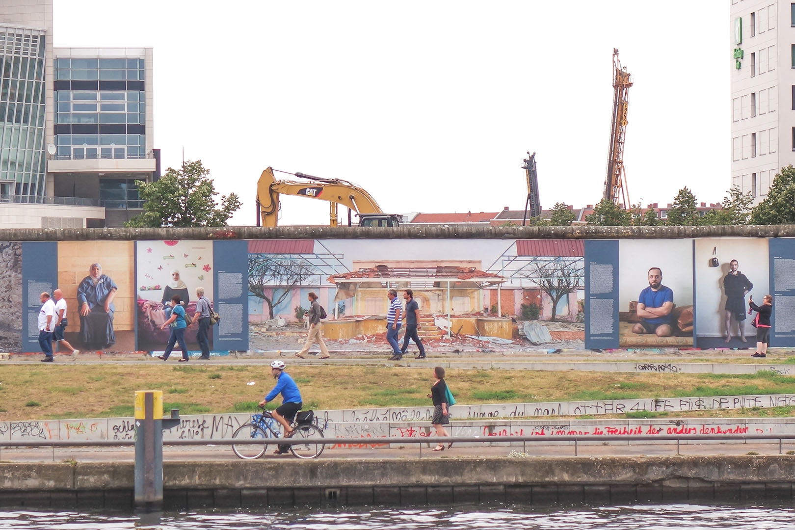 Le long du Mur Berlin 2016 